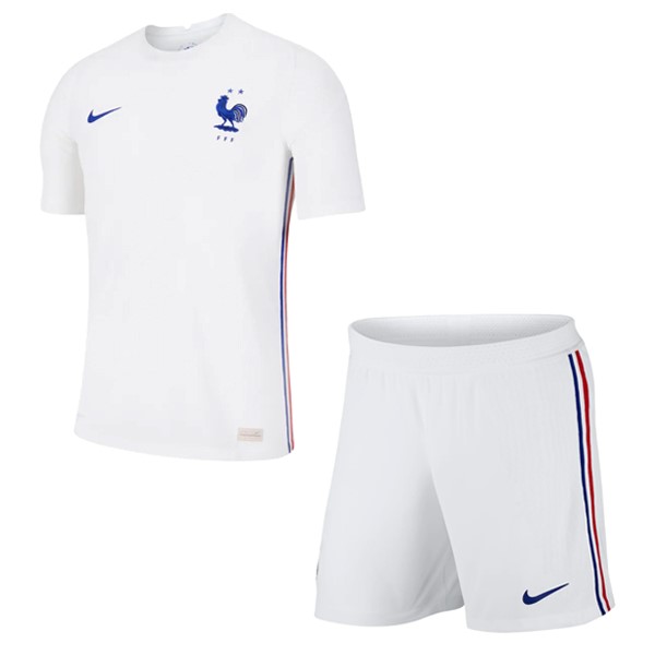 Camiseta Francia 2nd Niño 2020 Blanco